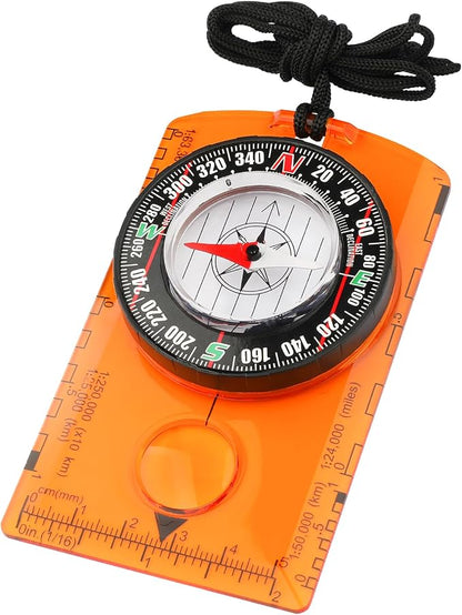 Compass Hiking Survival, Wilderness Survival Compass by HaiKe