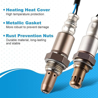 Nifeida 2PCS 234-9133 234-4905 Oxygen Sensor Upstream Downstream O2 Sensor - Image 3