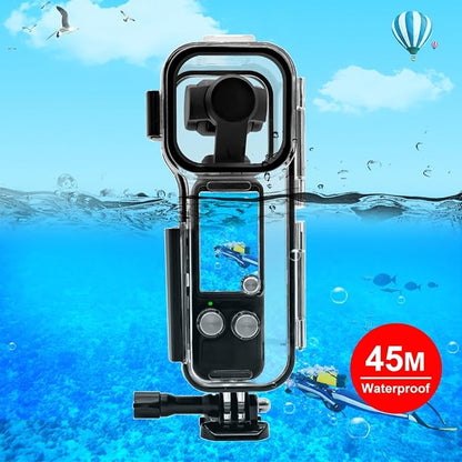PULUZ Dive Case for DJI Osmo Pocket 3 Waterproof Case PC Protective Shell - Image 2