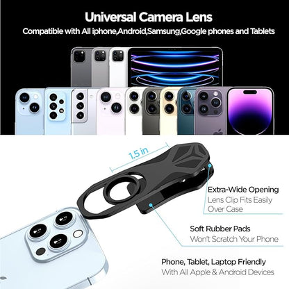 210° Fisheye Lens, Professional Cell Phone Lens - Image 6