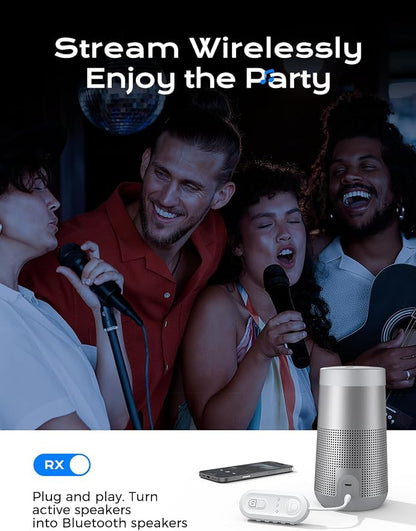 Upgraded Bluetooth 5.4 Transmitter Receiver, Airplane Bluetooth Adapter - Image 8