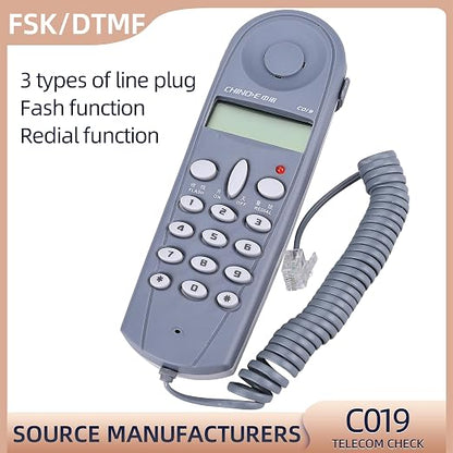 C019 Telephone Phone Line Network Cable Tester Butt Test Tester Lineman Tool - Image 5