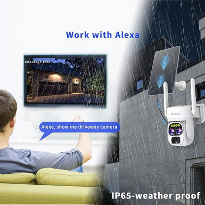 Cameras for Home Security Wireless Outdoor Solar, Alexa Security Camera Outside - Image 6