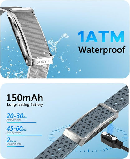 Smart Bracelet for Men Women, Health Activity Fitness Trackers, 24H Sleep - Image 6