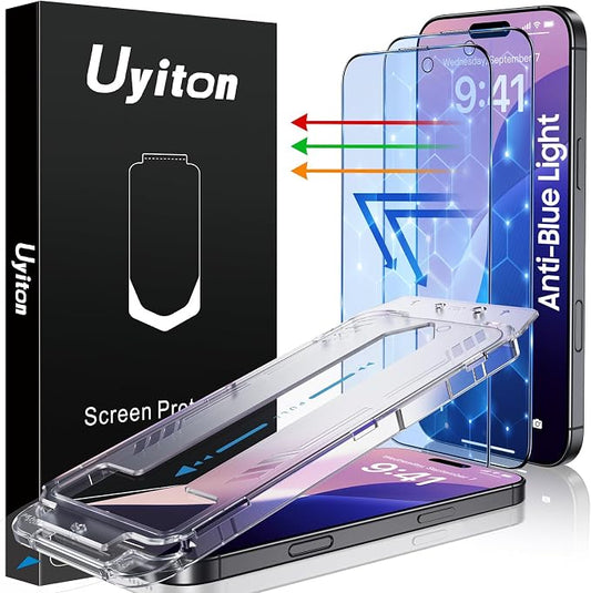 Uyiton Compatible with iPhone 16 Screen Protector by Uyiton