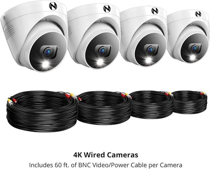 Night Owl Add On Wired 2K HD Indoor/Outdoor Deterrence Dome Cameras - Image 6