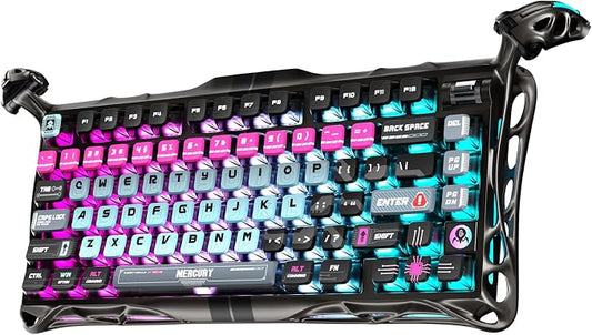 GravaStar Mercury V75 Pro HE Keyboard – 75% Layout Gaming Keyboard, Hall‑Effect by GravaStar