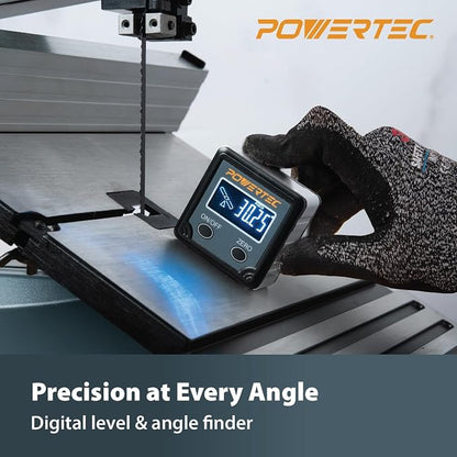 POWERTEC 7pc Set Router Table Setup Bars, 3-Gauges-in-One Aluminum Setup Blocks - Image 6