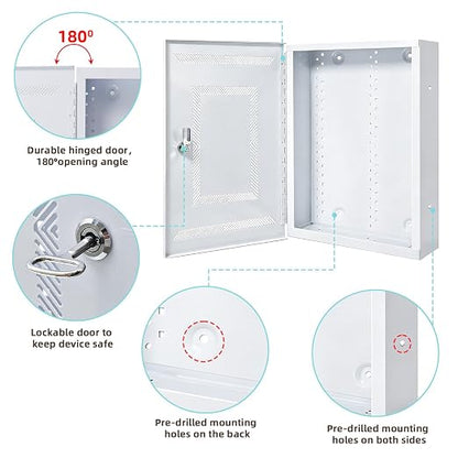 XMK 20 Inch Structured Wiring Enclosure - Image 4