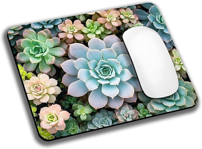 Cute Succulent Plants Mouse Pads by EASTSMOOTH