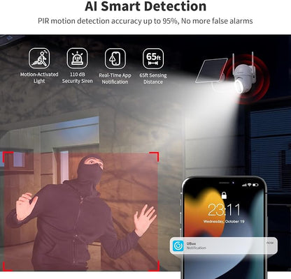 SEHMUA Solar Security Cameras Wireless Outdoor - Image 7
