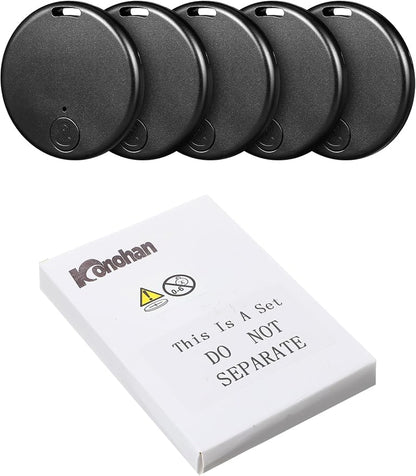 Konohan 5 Packs Smart Tracker Tag Item Finder Portable GPS Tracking Mobile - Image 8