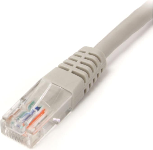 15 ft. Gray Molded Cat. 5e 350 MHz UTP Patch Cable - Image 2