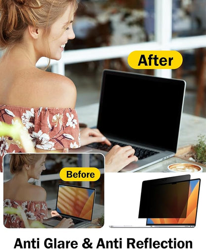 F FORITO 16 Inch 16:10 360° Laptop Privacy Screen Protector, Anti Peeping and - Image 5