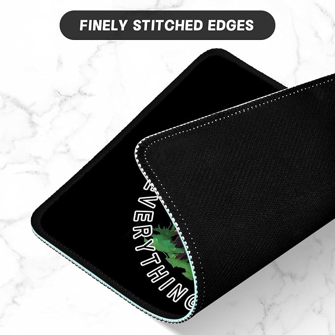 ITNRSIIET Mouse Pad with Stitched Edge Premium Textured Smooth Precise - Image 4