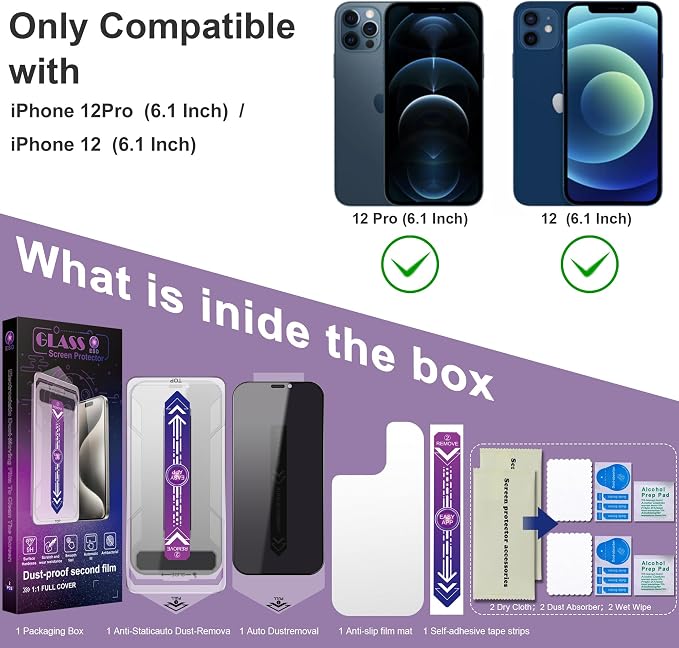 2 Pack Privacy Screen Protector - Image 7