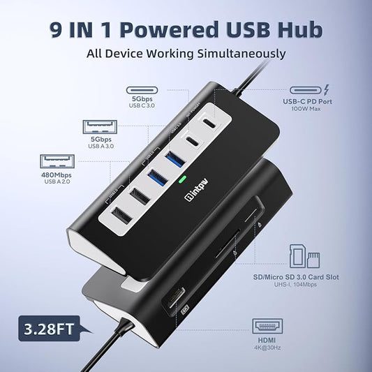 9-in-1 USB-C Docking Station - Image 2