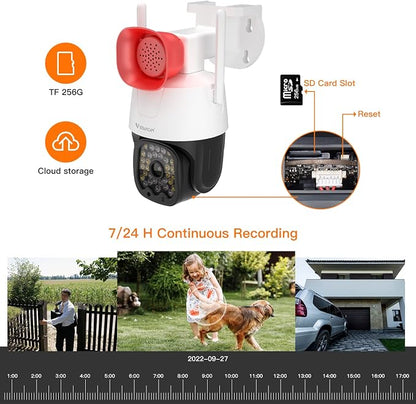 VSTARCAM 3MP Security Camera Outdoor, Home Camera Security, Outdoor WiFi Camera - Image 6