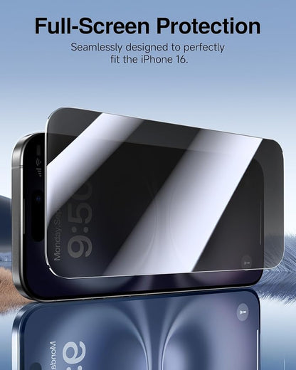 SMARTDEVIL 2 Pack for iPhone 16 Plus Privacy Screen Protector, Military Grade - Image 7