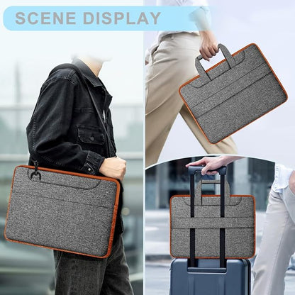 Universal Laptop Shoulder Bag 13-17.3 Inch Shockproof Briefcase - Image 6