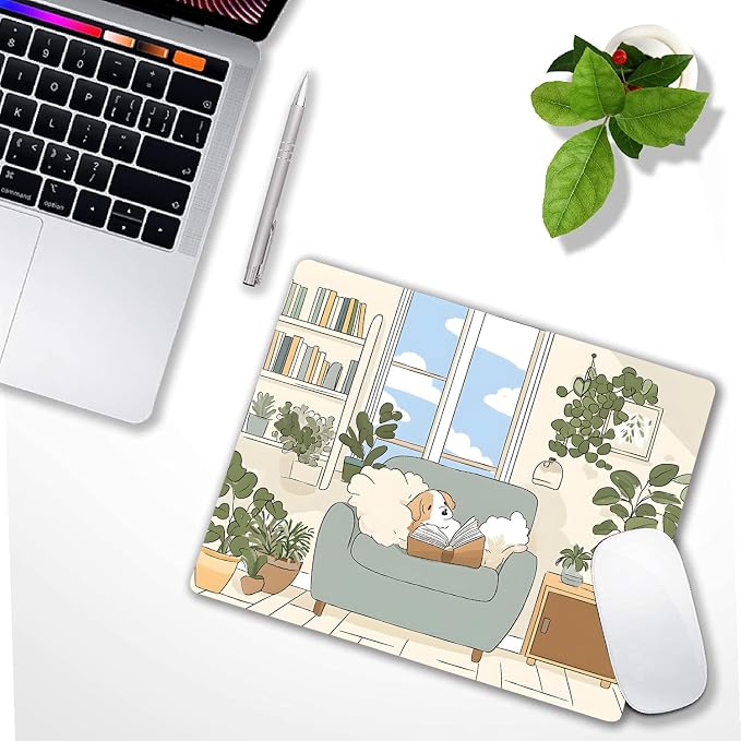 Cute Cartoon Anime Dog Custom Mouse Pad - Image 6