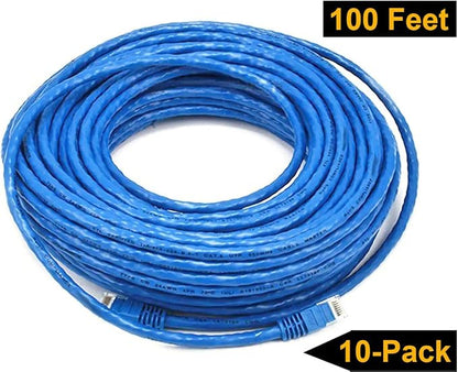 iMBAPrice 10' Cat5e Network Ethernet Patch Cable, 10 Pack - Image 9