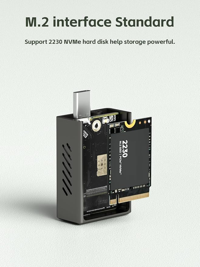 Hagibis 2230 M.2 NVMe SSD Enclosure - Image 7