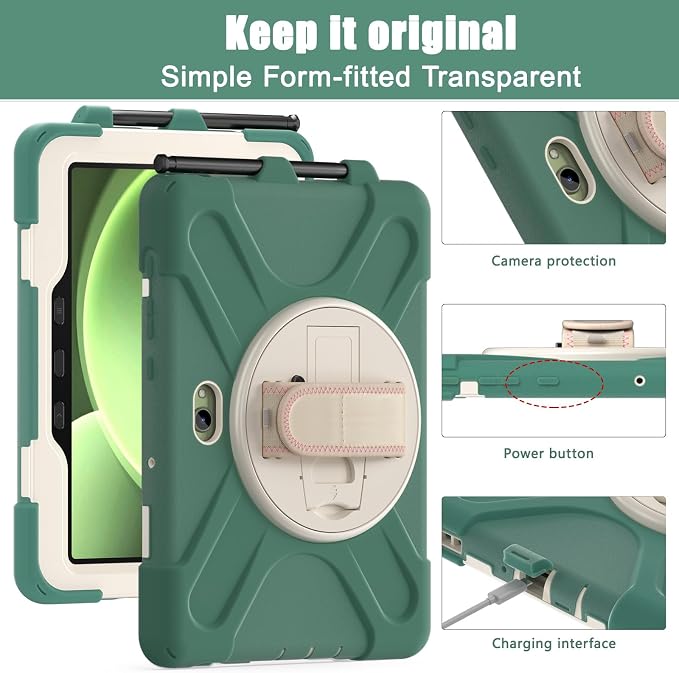 rantice Compatible with Samsung Galaxy TAB Active PRO 10.1 inch/Tab Active4 PRO - Image 8