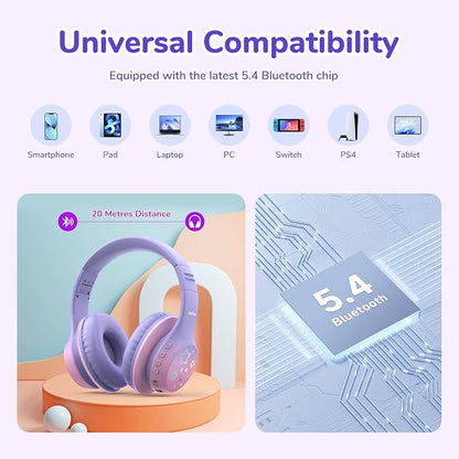 EarFun K4 Kids Bluetooth Headphones, Wireless Headphones - Image 8