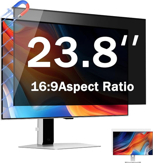23.8 Inch Computer Privacy Screen Filter by Phimoos