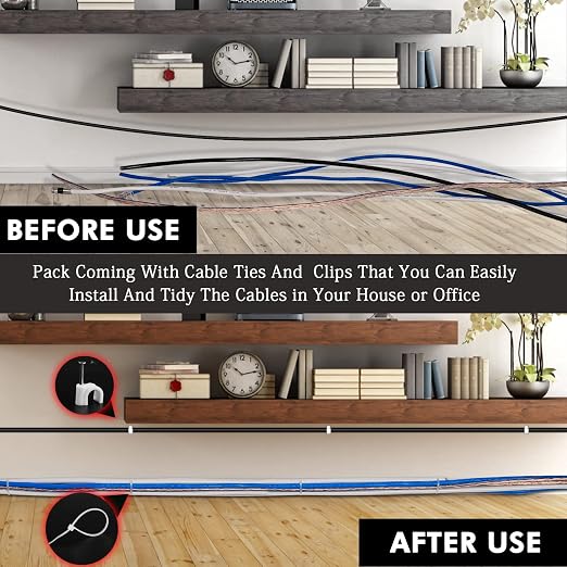 75ft RG6 Coaxial Cable, 75 Ohm TV Coax Cable - Image 7