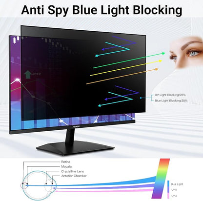 FILMEXT [2023 Upgrade 27 Inch Removable Privacy Screen Filter - Image 7