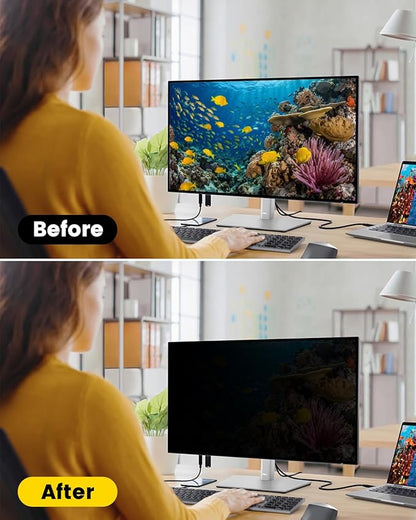 F FORITO 24 Inch 16:10 360°Privacy Screen Protector - Image 3