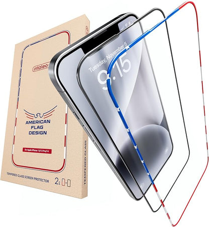 Screen Protector for iPhone 16e/14/13Pro/13-2 Pack by Intaleo