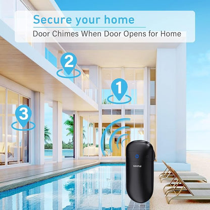 Door Chime, Door Sensor Chime for Door Opens – Door Ringer - Image 4