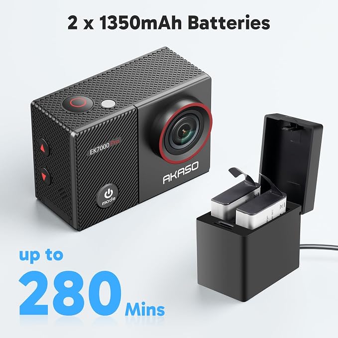 AKASO EK7000 Pro 4K30fps Action Camera - Image 8