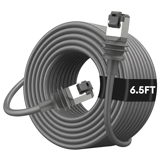 Molltto 6.5FT Starlink Gen 3 Cable, Starlink Mini Ethernet Cable | Outdoor Cat6 by Unknown