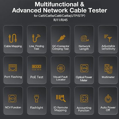 11 In 1 Network Cable Tester - Image 6