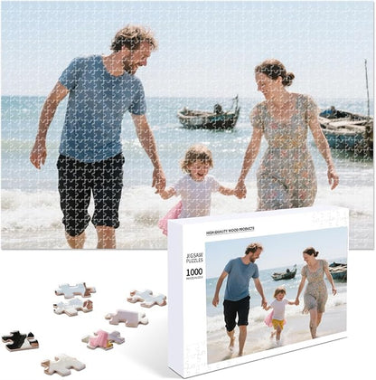 Custom Photo Puzzle – Personalized 1000 Piece Jigsaw Puzzle from Your Photo – by Unknown