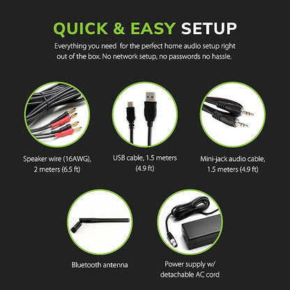 Audioengine A2-HD Bluetooth PC and Computer Desktop Speakers - Image 5