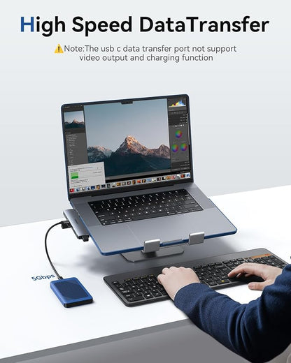 USB C Adapter HDMI USB Multiport Hub, 8 in 2 Accessories - Image 6