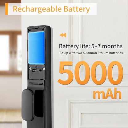 EIYSIE Smart Lock with Camera & Video Doorbell, 8-in-1 Keyless Entry Door Lock - Image 7