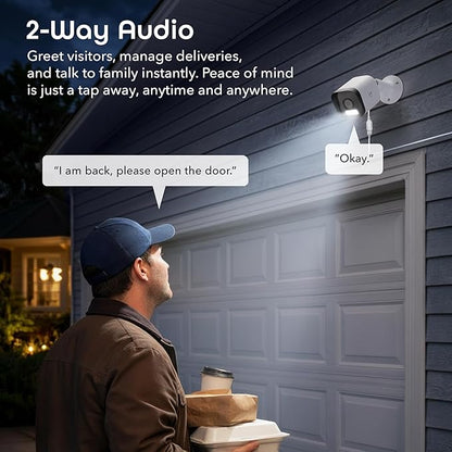 Geeni Hawk 3 4MP Smart Outdoor Security Camera 2-Pack – 2K Ultra HD WiFi - Image 7