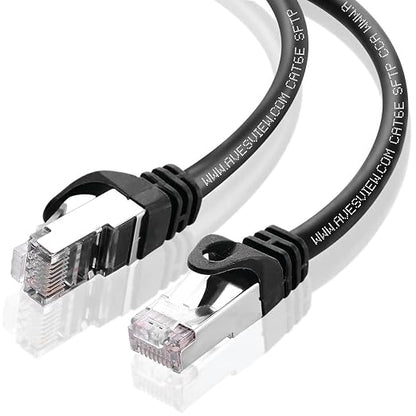 CAT 6 Shielded 50 ft Ethernet Cable, Indoor High-Speed 10Gbps Snagless Shielded - Image 2