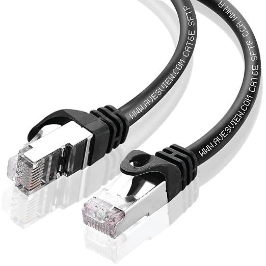 Shielded CAT 6 Ethernet Cable 10FT, Indoor High-Speed 10Gbps Snagless 10 FT - Image 2