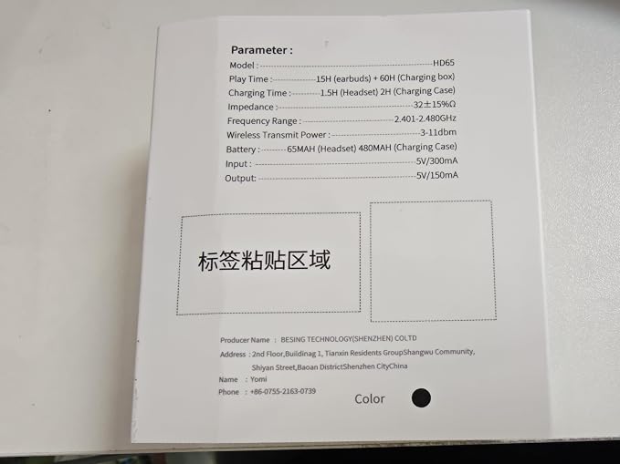 Wireless Earbuds 75hrs Bluetooth 5.4 Headphone Sport, 2025 Bluetooth Earbuds - Image 9
