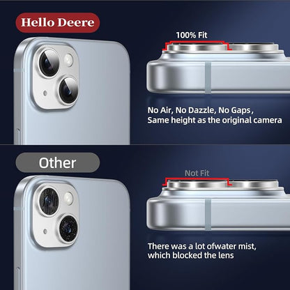 Compatible with iPhone 15/iPhone 14/iPhone 14 Plus/iPhone 15 Plus Camera Lens - Image 2