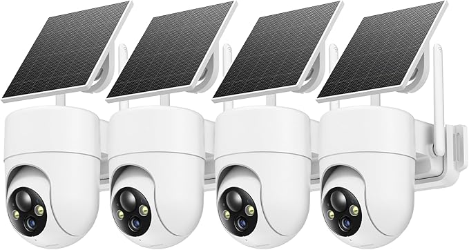 Oculview 2K Solar Security Cameras Wireless Outdoor, Cameras by Oculview