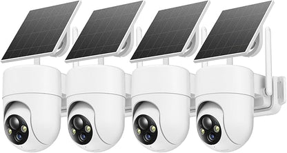Oculview 2K Solar Security Cameras Wireless Outdoor, Cameras by Oculview