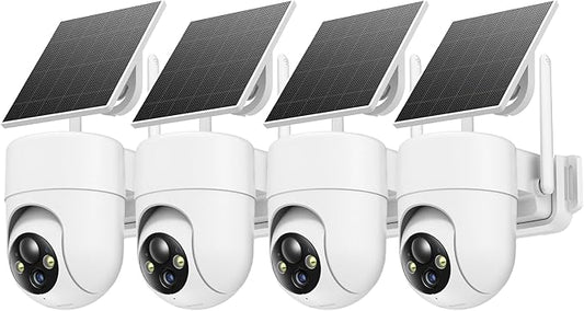 Oculview 2K Solar Security Cameras Wireless Outdoor, Cameras by Oculview